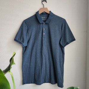 Abercrombie & Fitch polo shirt, large, men, blue. Don’t Sweat It Collection, A&F